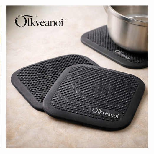Olkveanoi™ Silicone Trivet Set – 3-Piece